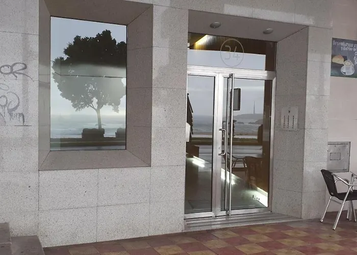 Vivienda Con Increibles Vistas A La Playa De Riazor Apartament A Coruña