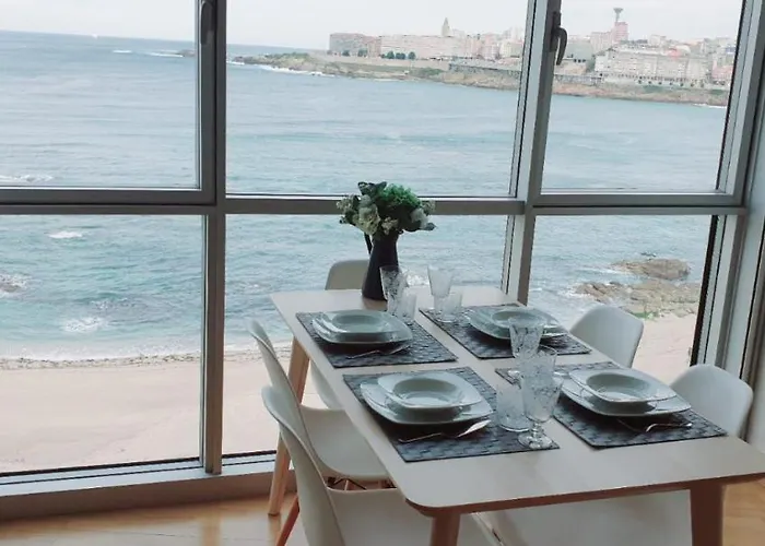 Apartament Vivienda Con Increibles Vistas A La Playa De Riazor